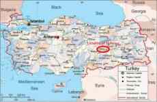 Regional map of Turkey